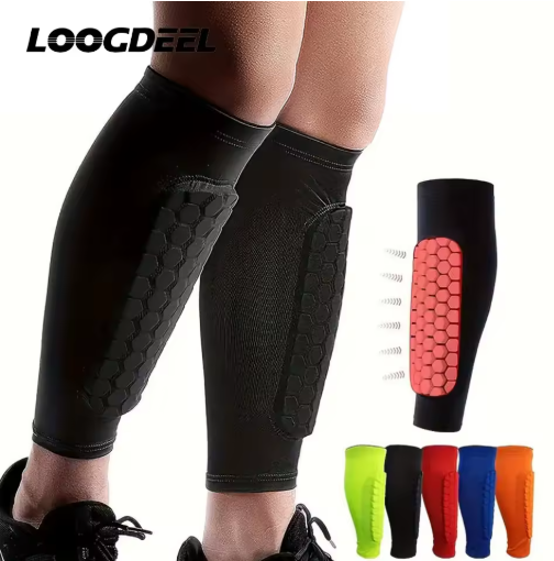 Shinpads with sleeve